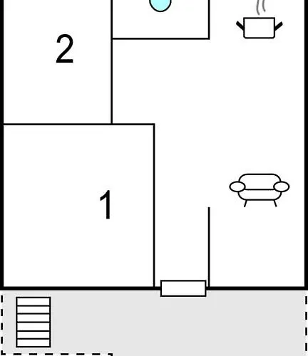 Ferienhaus With Fireplace I